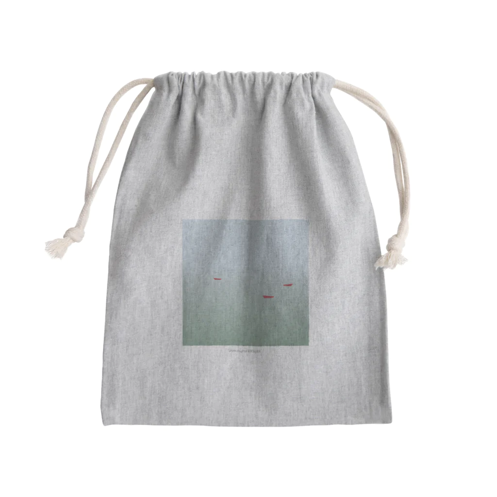 下妻FREEpER編集部の期間限定ロゴ＿応援額500円 Mini Drawstring Bag