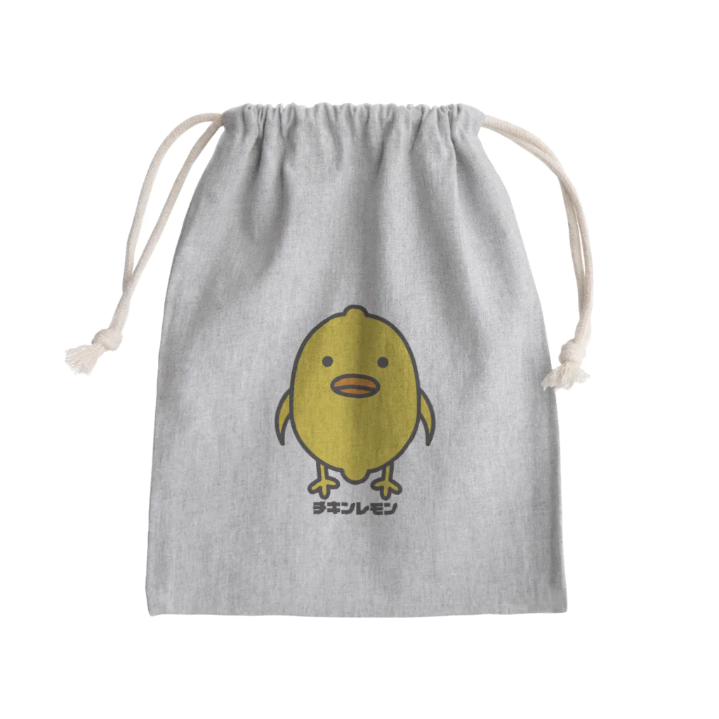 LATE BLOOMER 「レイトブルーマー」のチキンレモン Mini Drawstring Bag