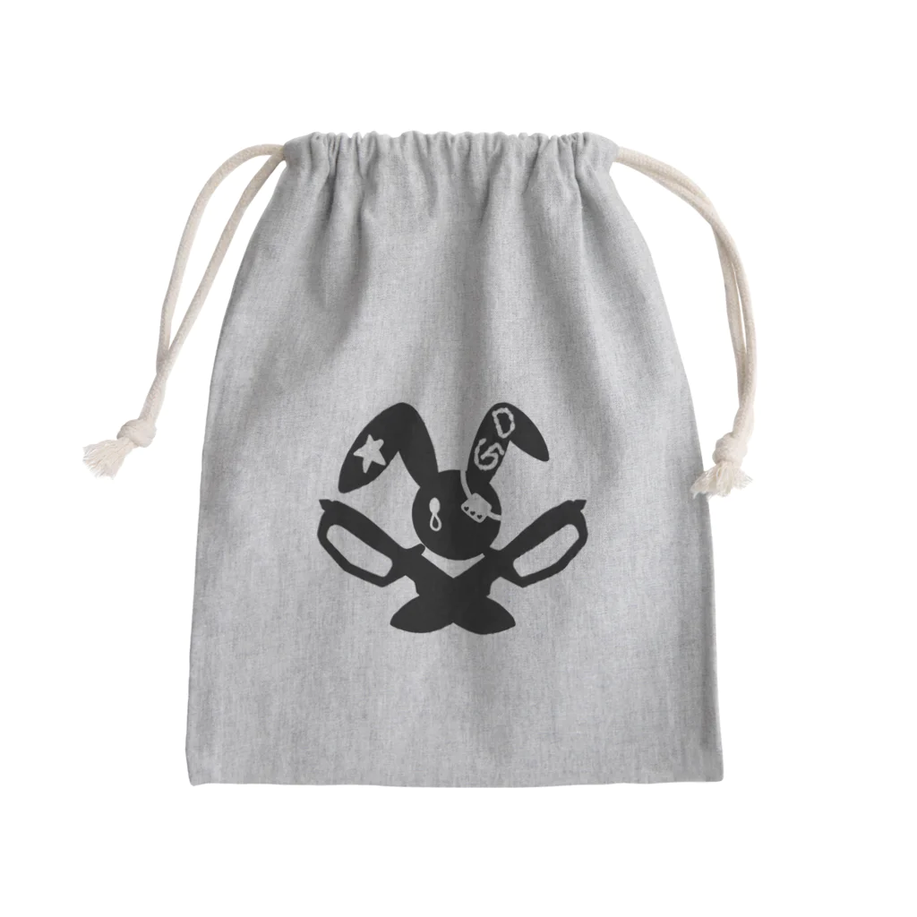 メルちゃんショッピングの突発性厨二病うさぎんちゃく Mini Drawstring Bag