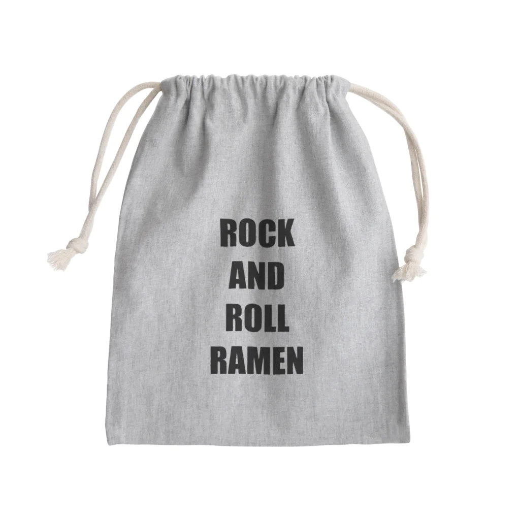 Taicho ShopのROCK AND ROLL RAMEN Mini Drawstring Bag