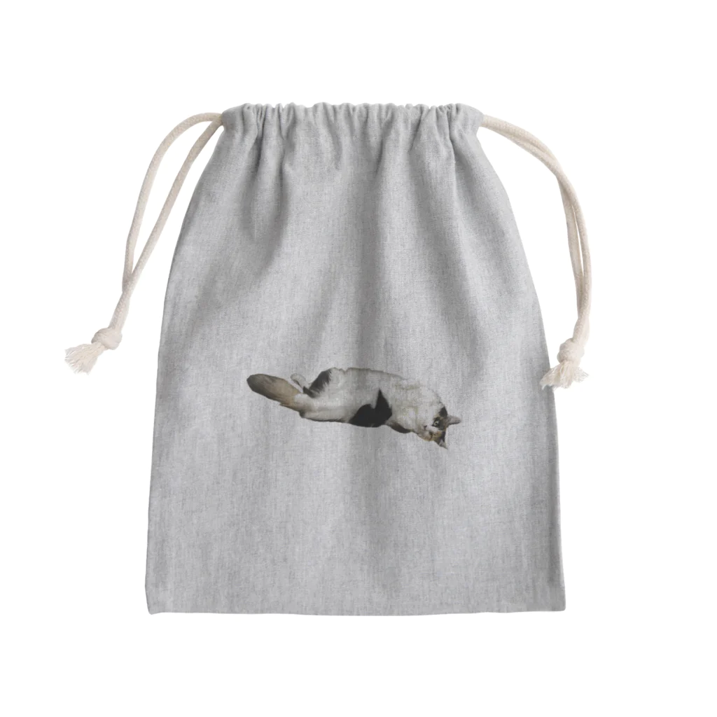 ねこまみれのにゃん Mini Drawstring Bag