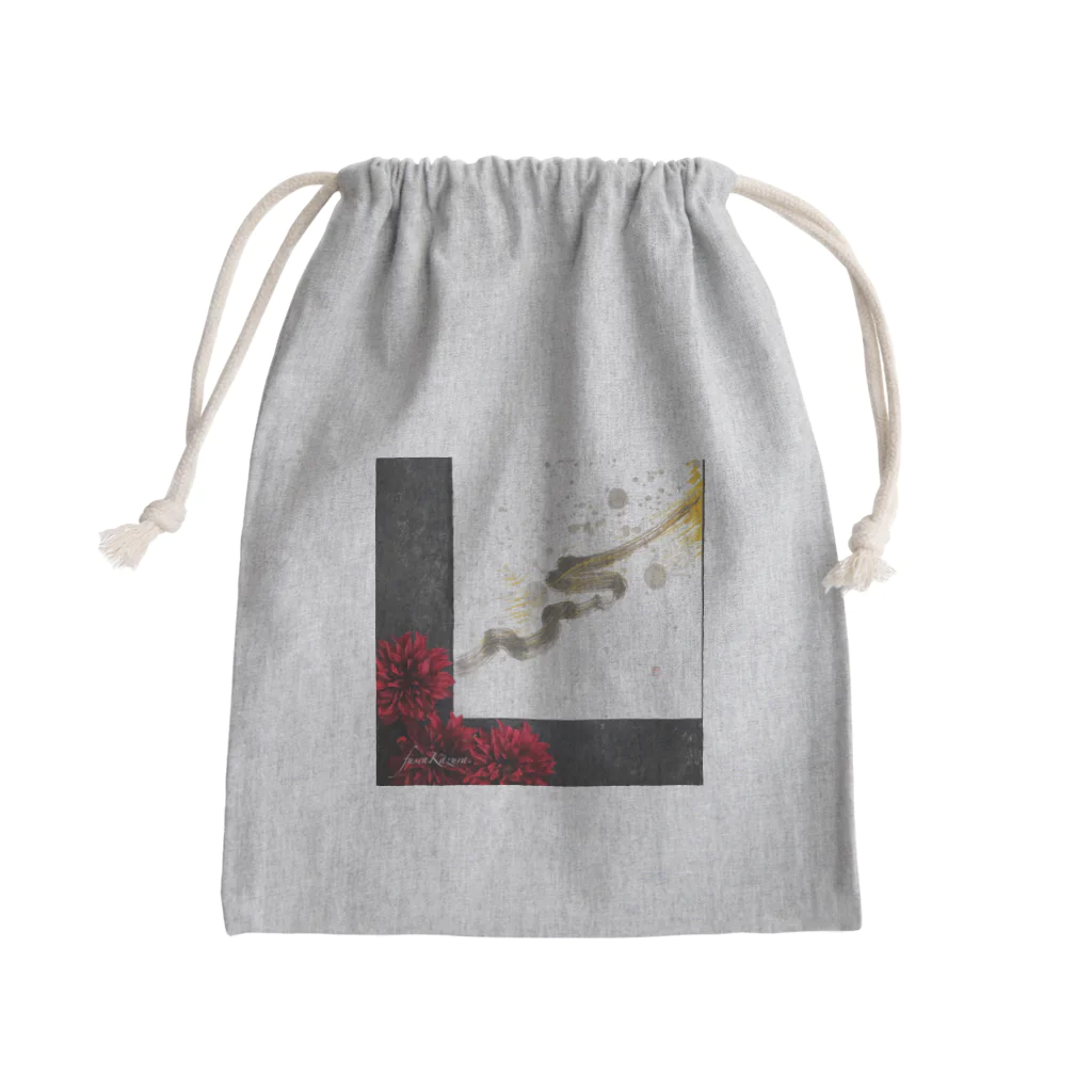 fusenKazura.のfusenKazura.【書vol.1】 Mini Drawstring Bag