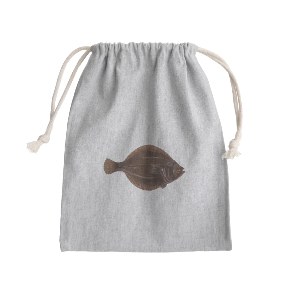 いくら丼のカレイ Mini Drawstring Bag