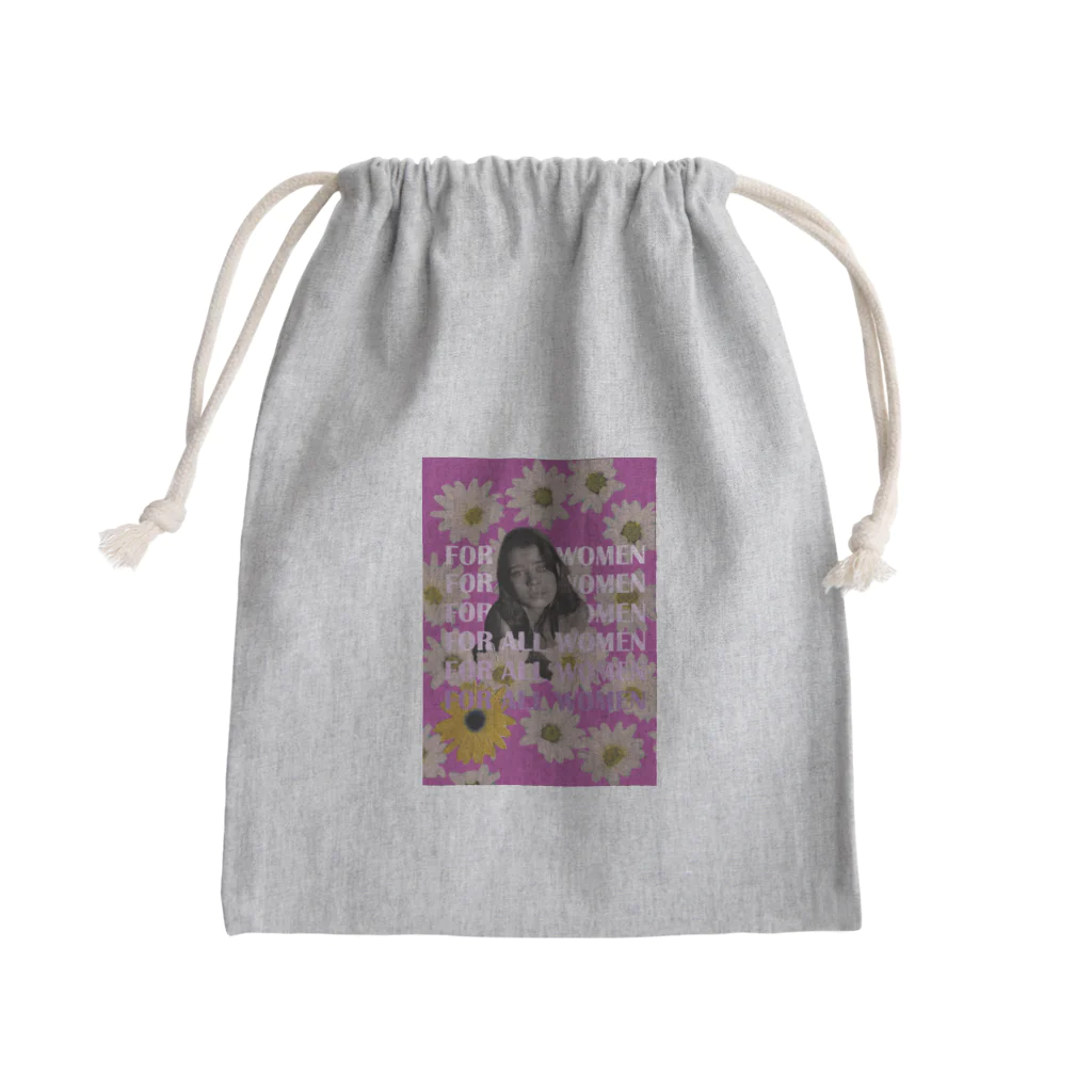 Yuta YoshiのAll for women 2 Mini Drawstring Bag