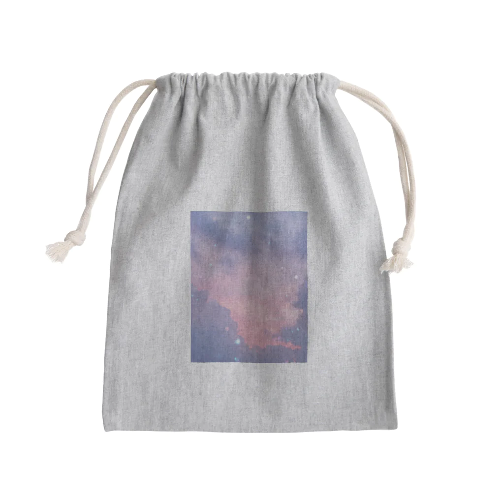 さくらんぼの空 Mini Drawstring Bag
