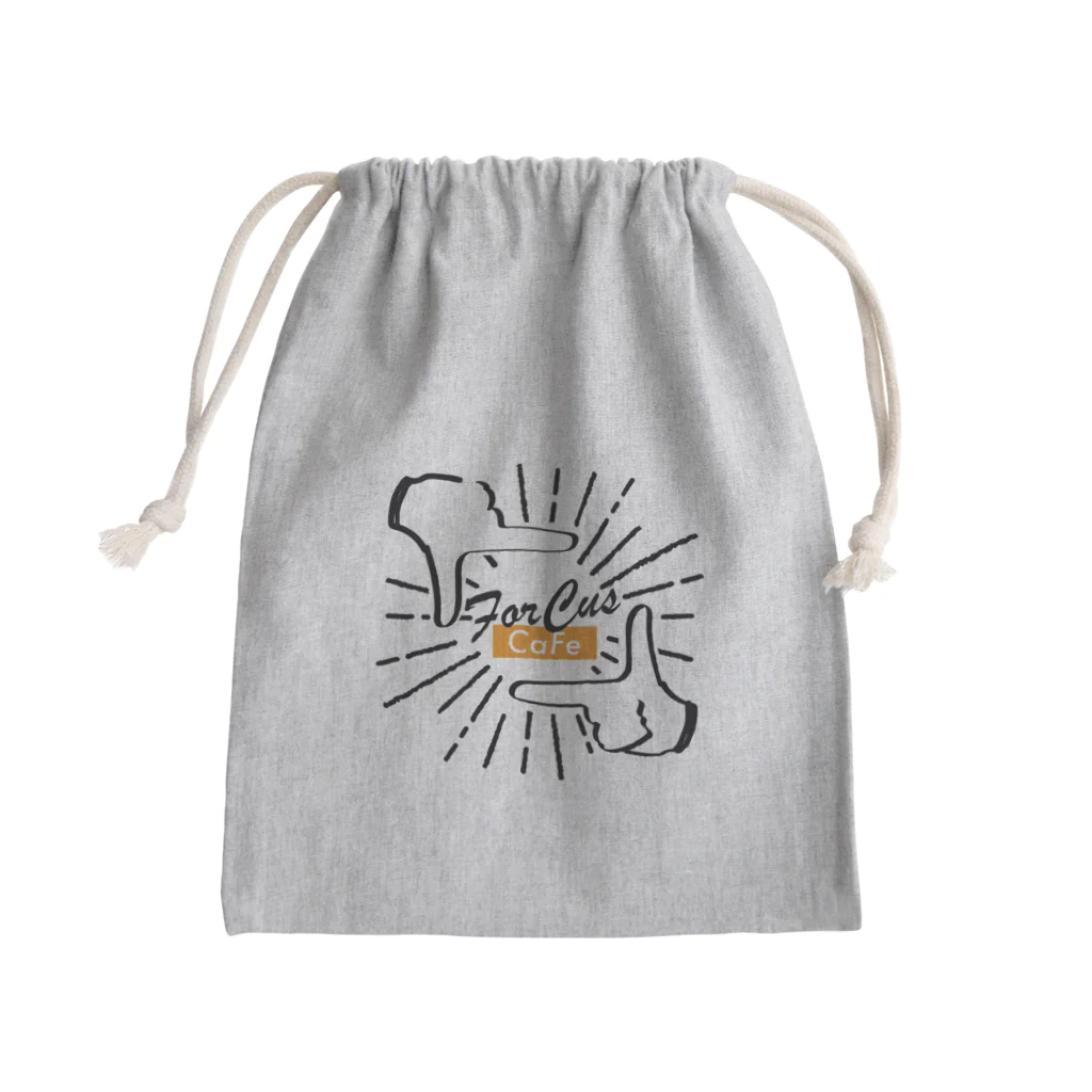 ForCusCaFeのForCusCaFe_finderロゴ Mini Drawstring Bag