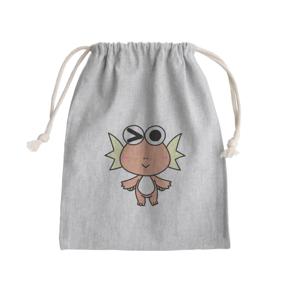 kazukiboxの半魚人 Mini Drawstring Bag