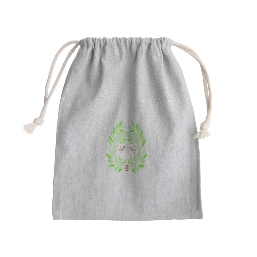 Danke Shoot Coffeeの東欧風竹に雀(背景なし) Mini Drawstring Bag