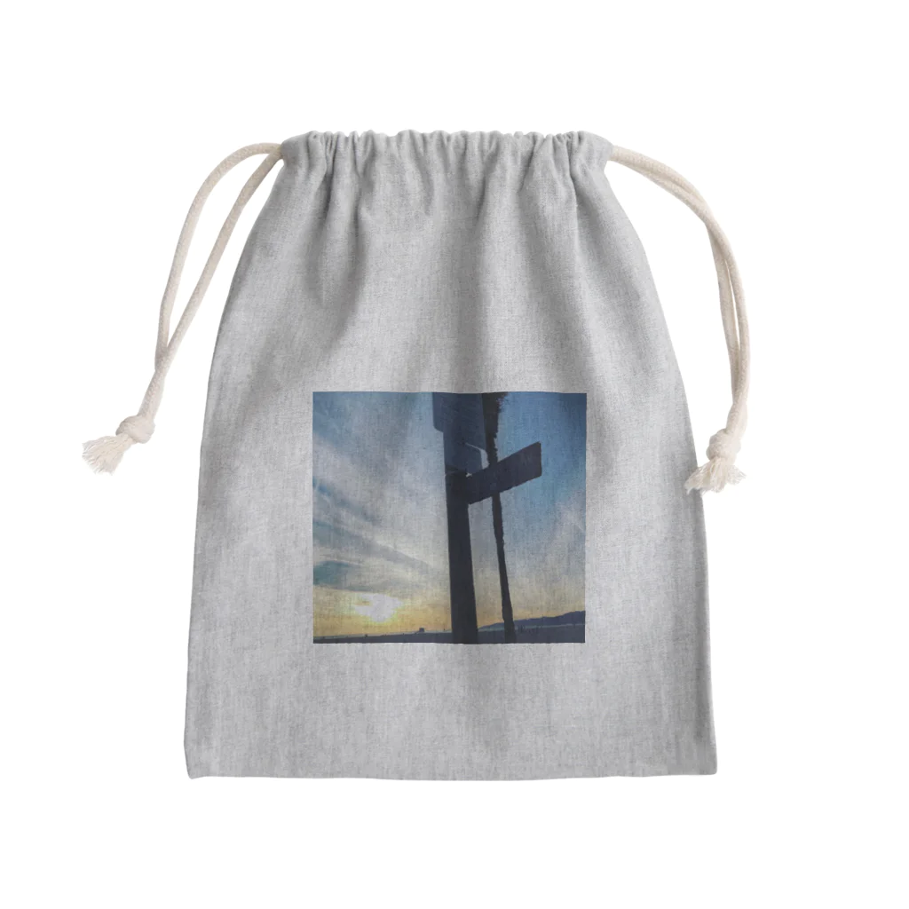 タケルショップ😊takeru shop💫のロサンゼルスの夕暮れ🌇 Mini Drawstring Bag