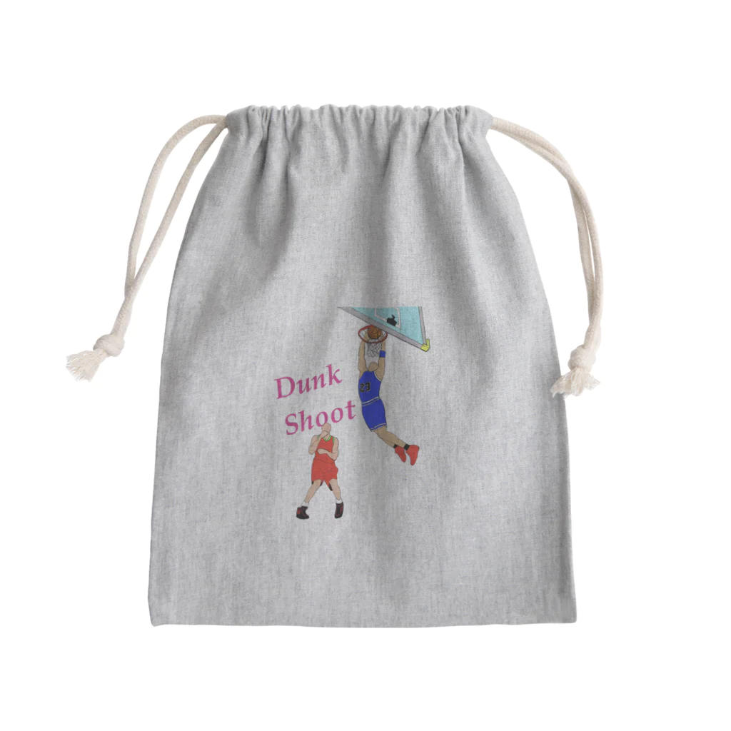 ボサンヌ博士の研究室のダンクシュート Mini Drawstring Bag