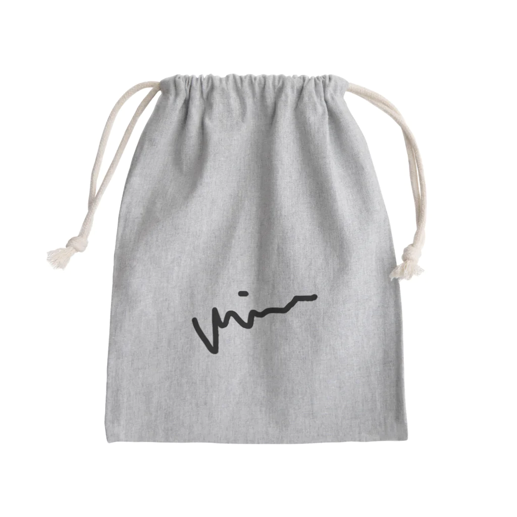 konomiinuのみーぬのサイン Mini Drawstring Bag