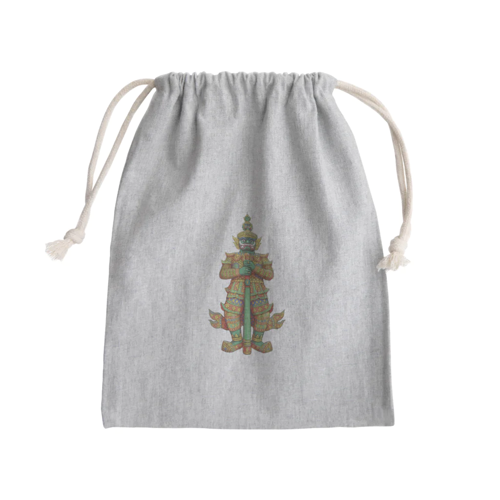 たーれっくれっくのヤック　A Mini Drawstring Bag