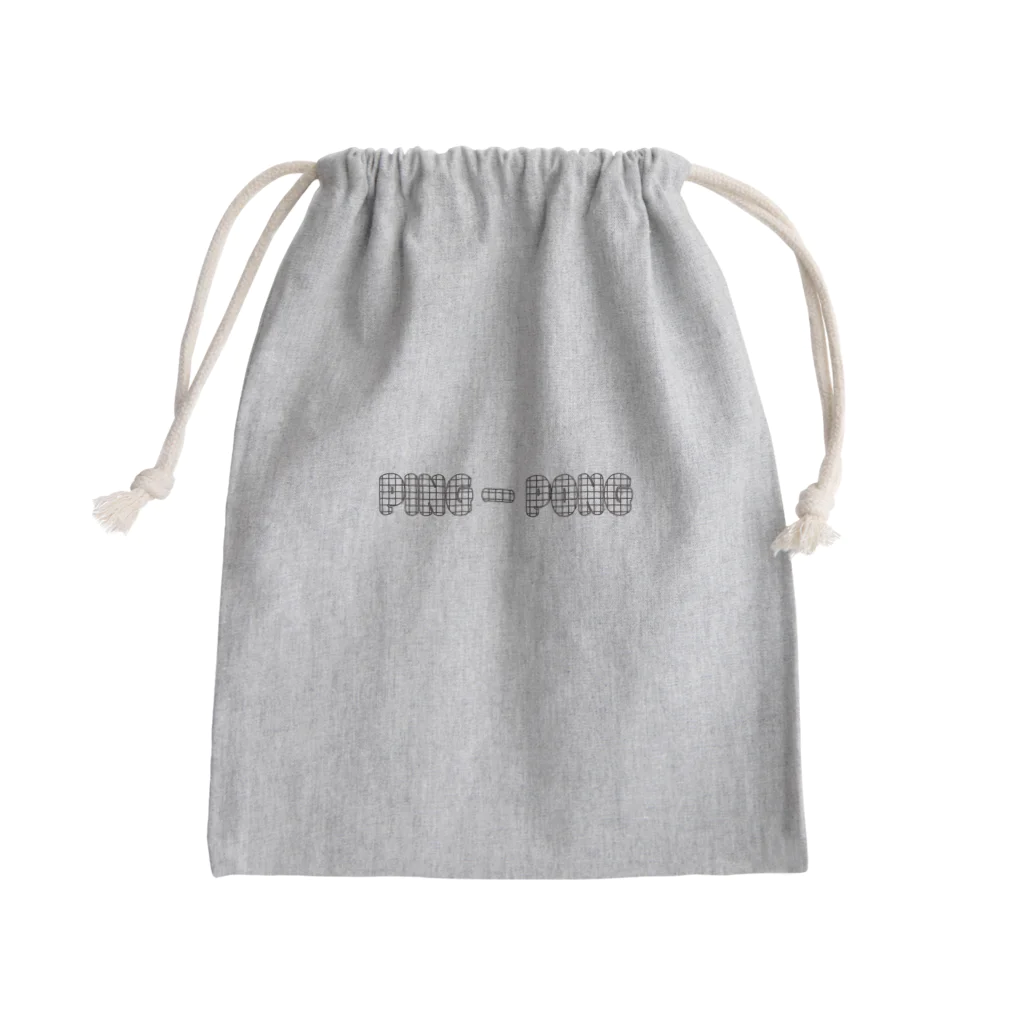 岡本悠太郎の卓球のネット Mini Drawstring Bag