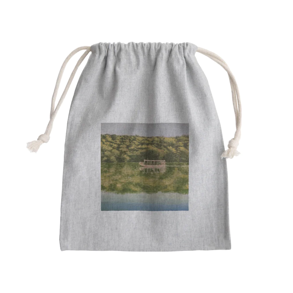 Akiko_Kidokoroの Plitvice Lakes, Croatia Mini Drawstring Bag