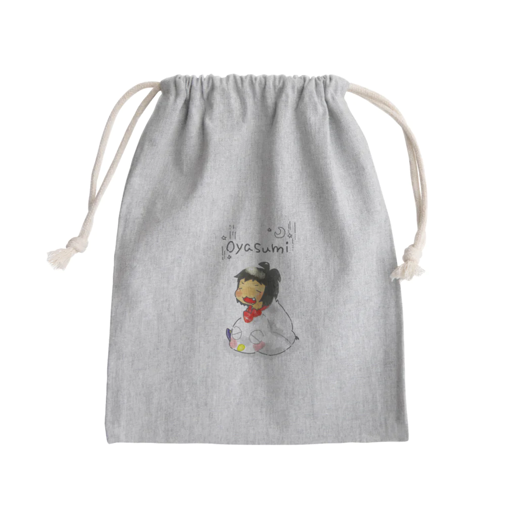 ジャスミンショップのジャスミン(ニワトリと一緒におやすみver) Mini Drawstring Bag