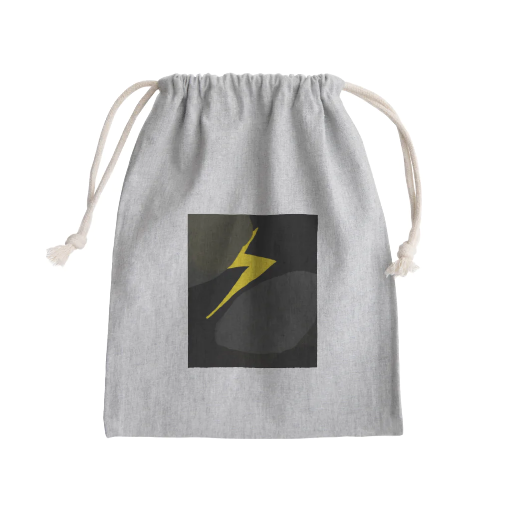 カラフルなすげー店のカミナリどっかん！ Mini Drawstring Bag