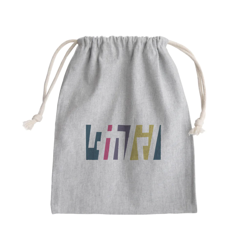 東京Tシャツ　〈名入れ・イニシャルグッズ〉のタカハシさん名入れグッズ（カタカナ）難読？苗字  Mini Drawstring Bag