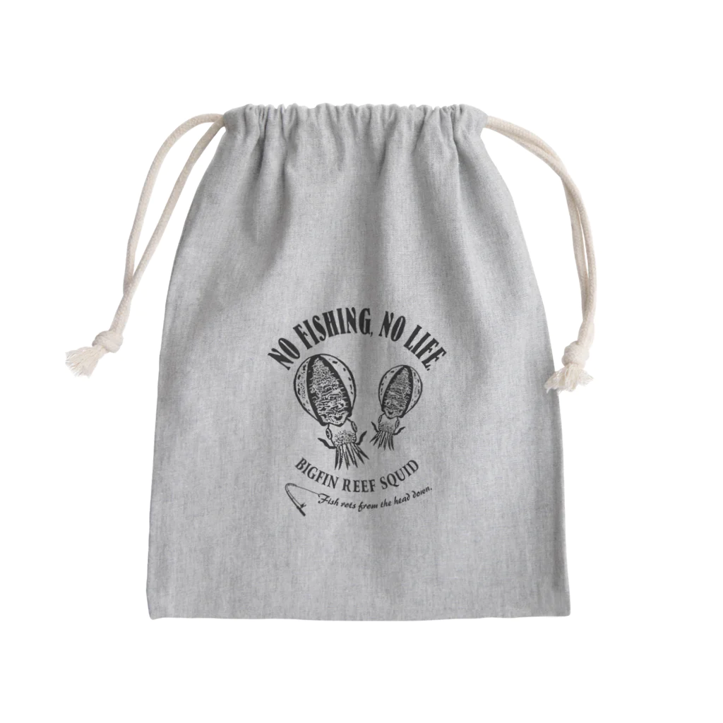 猫と釣り人のAORIIKA_EB_1K Mini Drawstring Bag