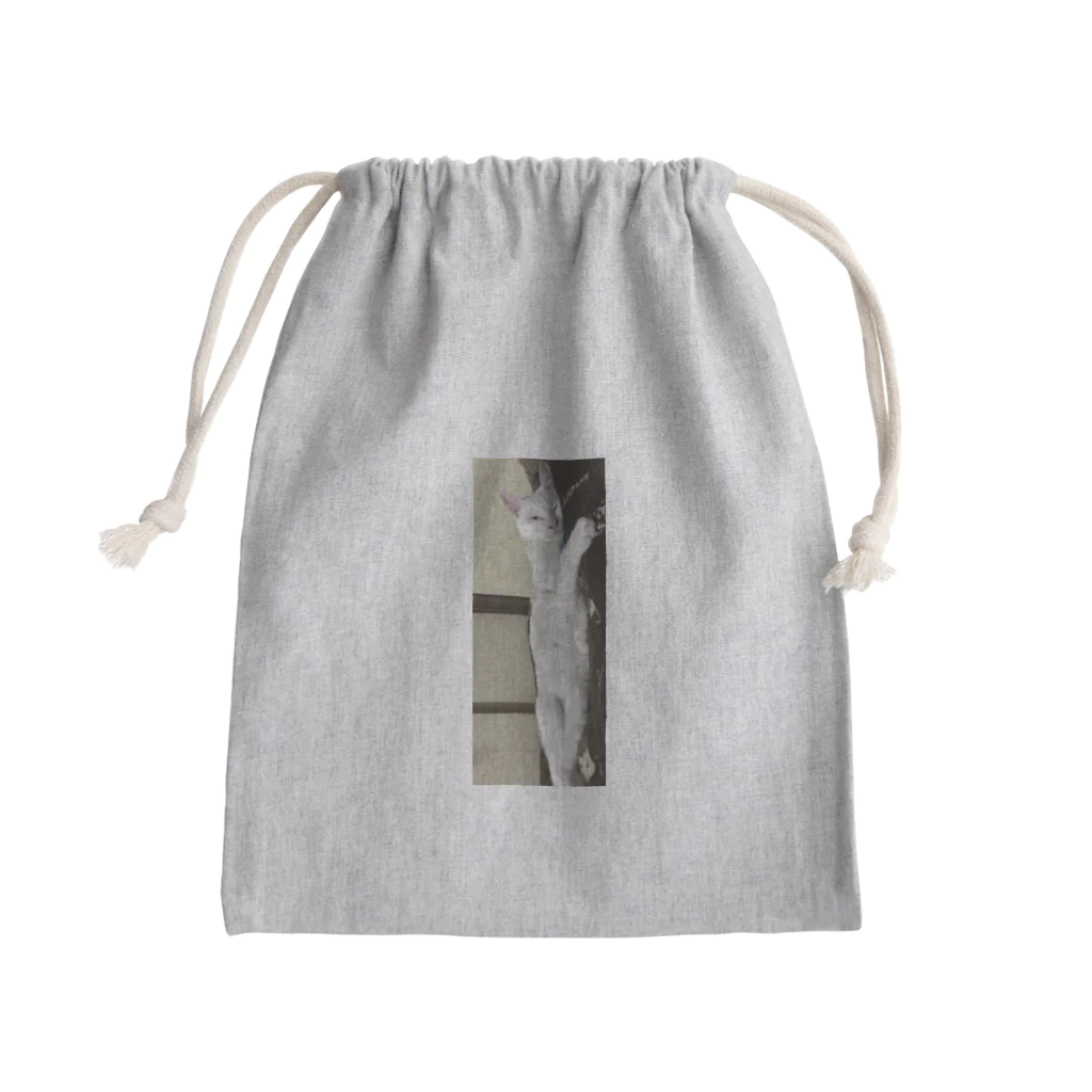 猫の雑貨屋のマロ Mini Drawstring Bag