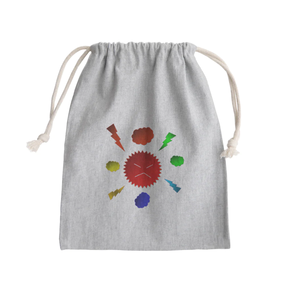 でおきしりぼ子の実験室のひすてりあ(ひすてりあのけしん、ひすてりこ） Mini Drawstring Bag