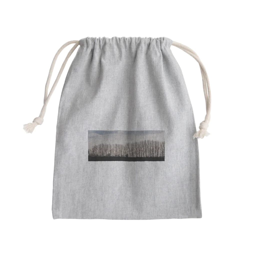 Ende der Weltのアレーな並木 Mini Drawstring Bag