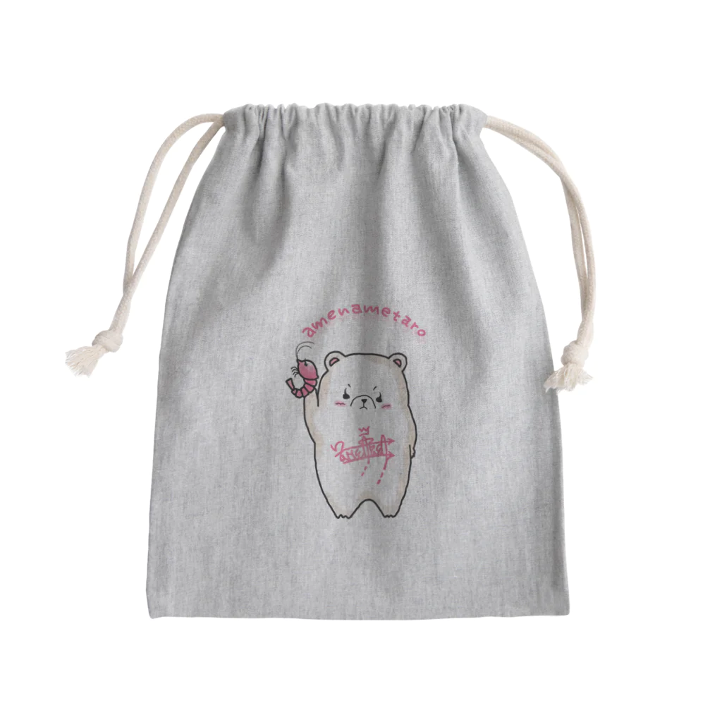 Glamorous design studioのamenametaro x SMEASEA コラボ巾着 Mini Drawstring Bag