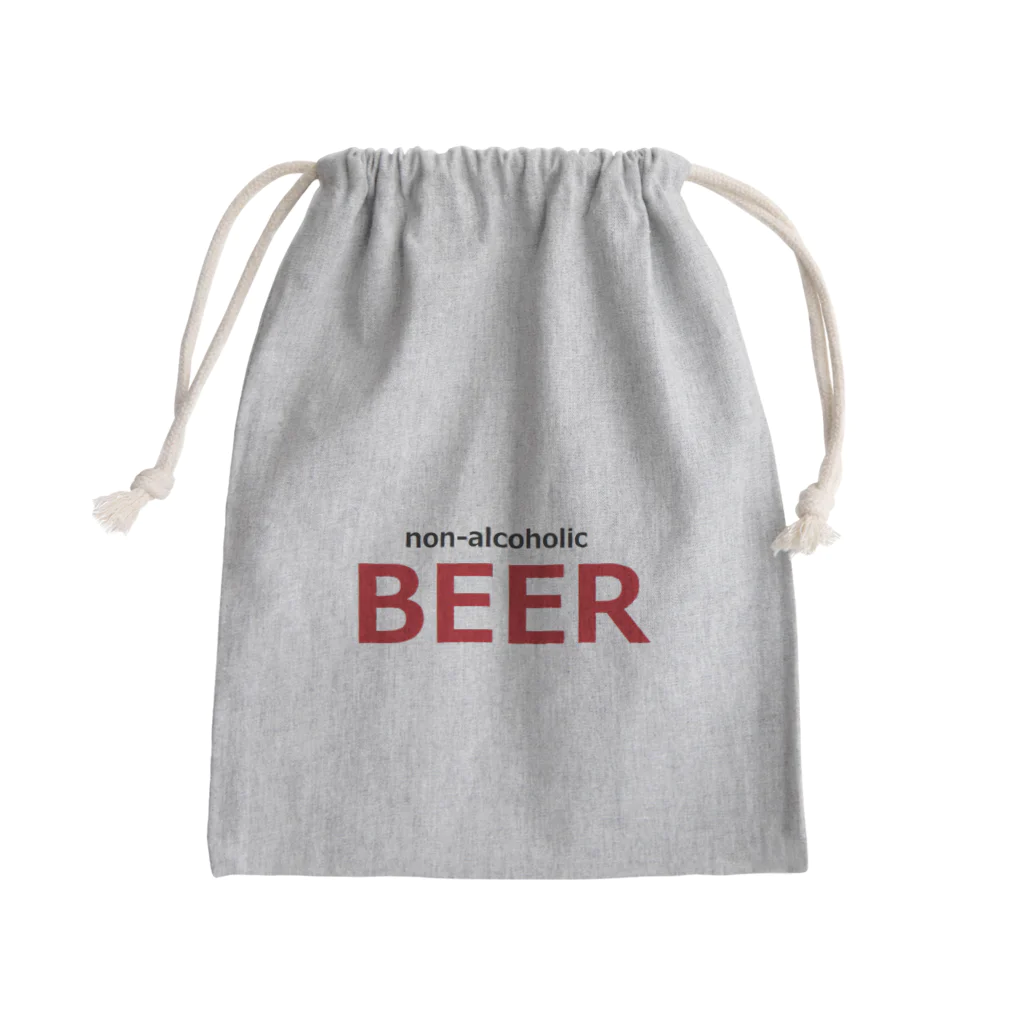 アメリカンベース のノンアルコールビール　ビール Mini Drawstring Bag