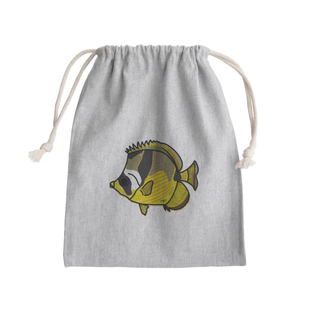 snaggedgorillaのチョウハン Mini Drawstring Bag