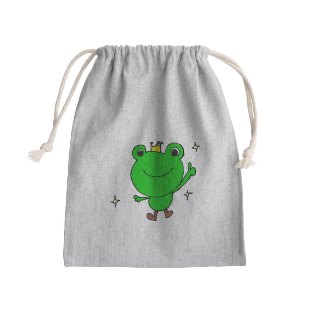 都愛ともかのおぐちゃんねるのカエルちゃん１ Mini Drawstring Bag