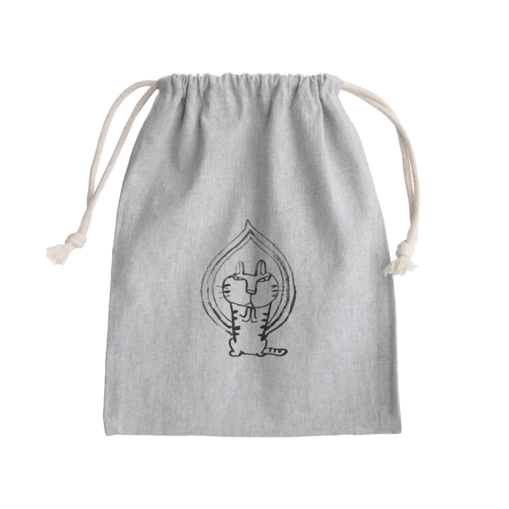 福猫屋の猫の祈り Mini Drawstring Bag