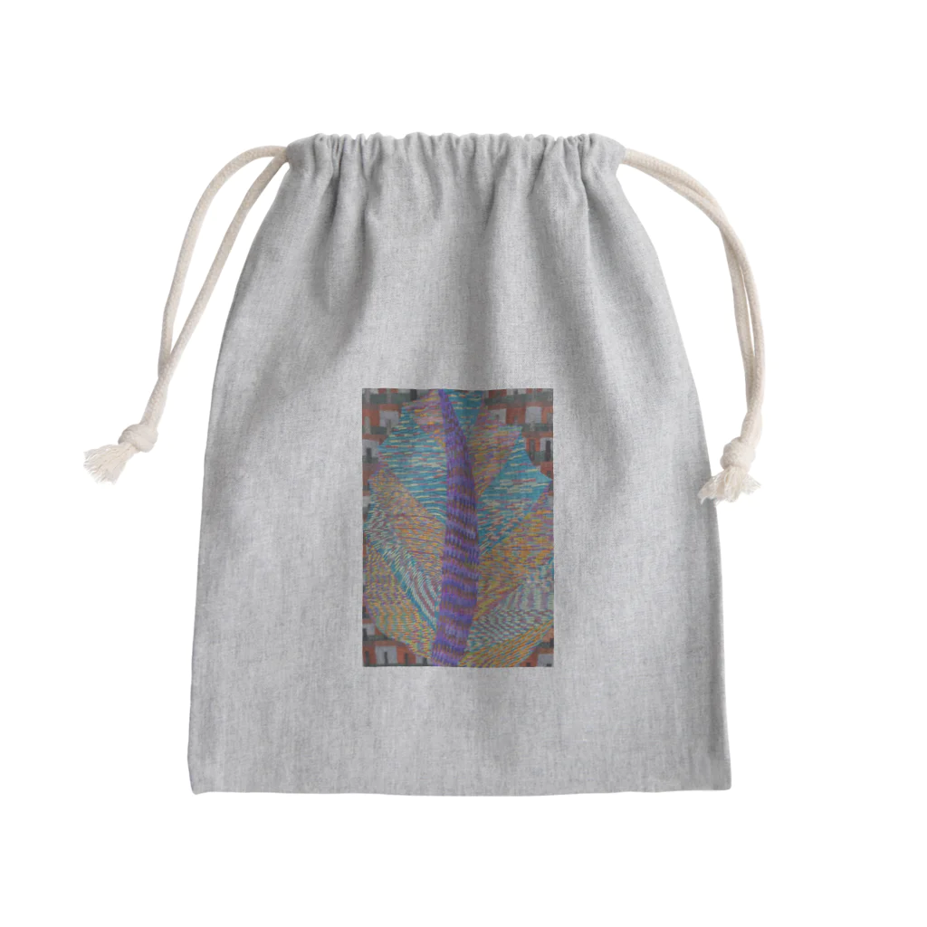 LeafCreateのミラクルリーフ彩葉 Mini Drawstring Bag