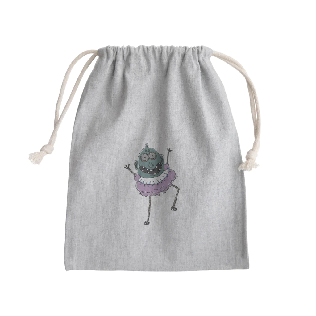 onigiriのBABYバギーくん Mini Drawstring Bag