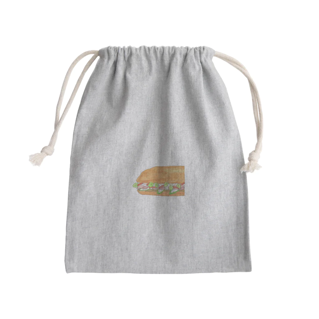 おかって道具のバインミー （ベトナム風サンドイッチ） Mini Drawstring Bag