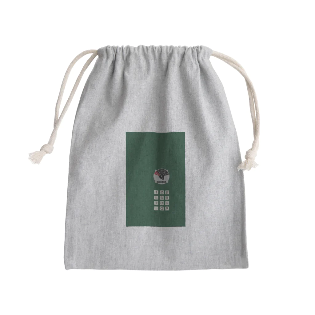 新商品PTオリジナルショップの沿線電話（回線切り替えスイッチ、プッシュボタン）  Mini Drawstring Bag
