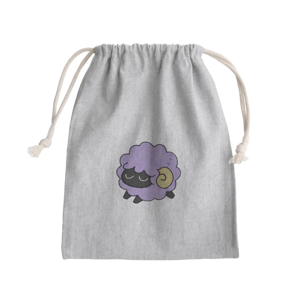 てばさきのねむりひつじ Mini Drawstring Bag