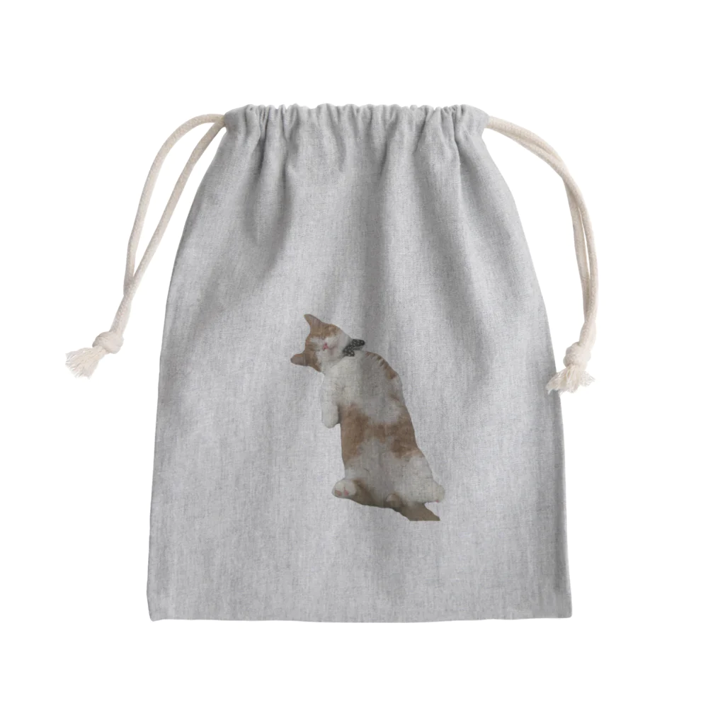 どりの店の短足マンチカン  どり🐱 Mini Drawstring Bag