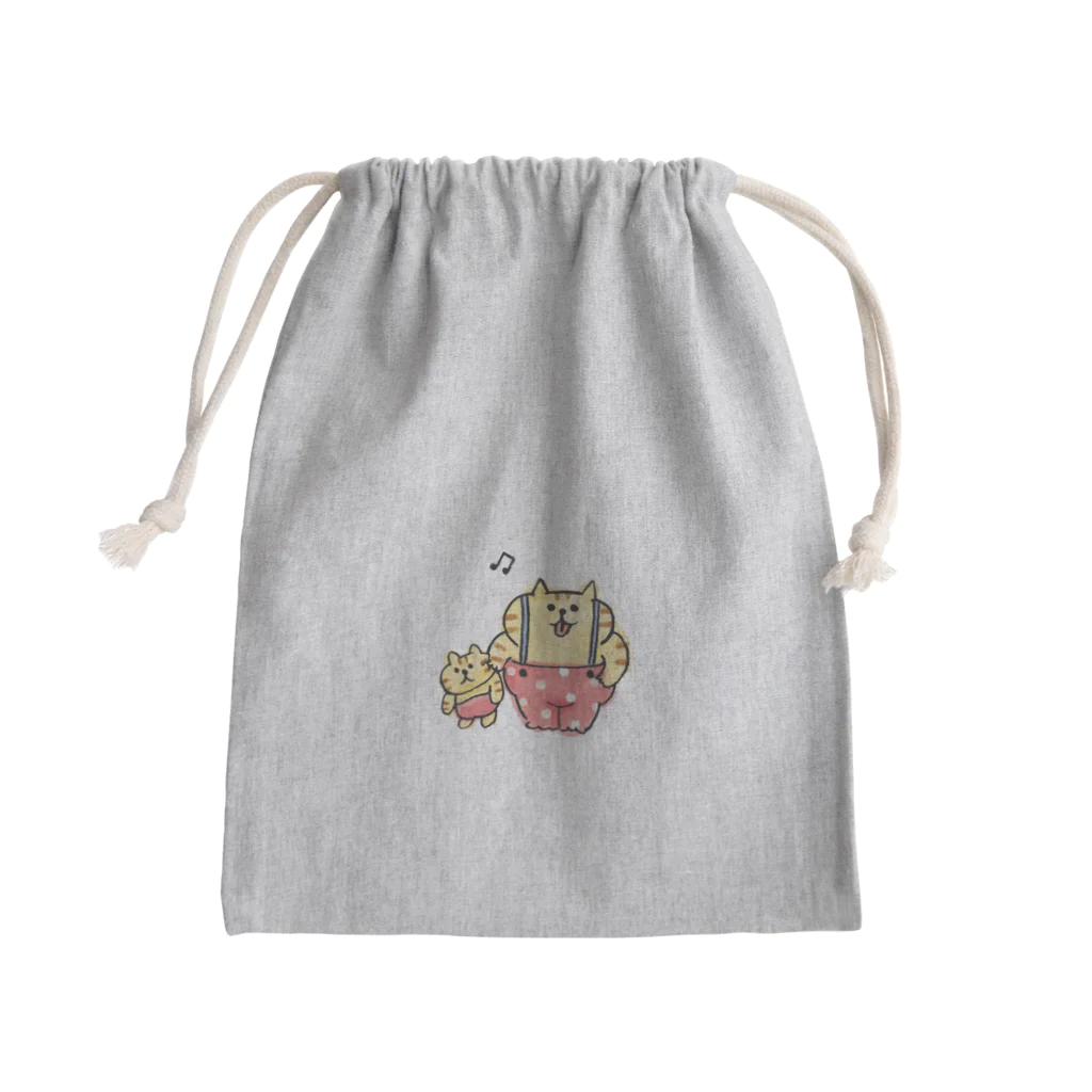 ごろごろにゃんすけのごろごろにゃんすけ〈ベイビー〉 Mini Drawstring Bag