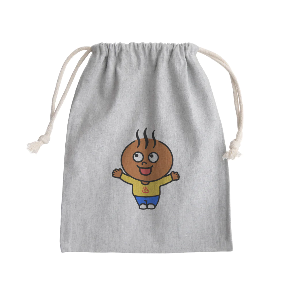 Candy Candyのおんせんまんじゅうくん Mini Drawstring Bag