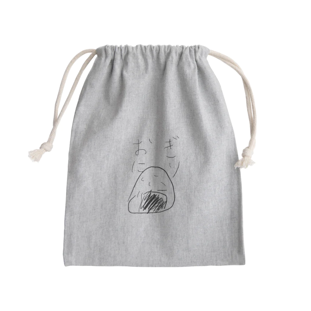 おしるこファションセンター本店のおにぎりきんちゃく Mini Drawstring Bag