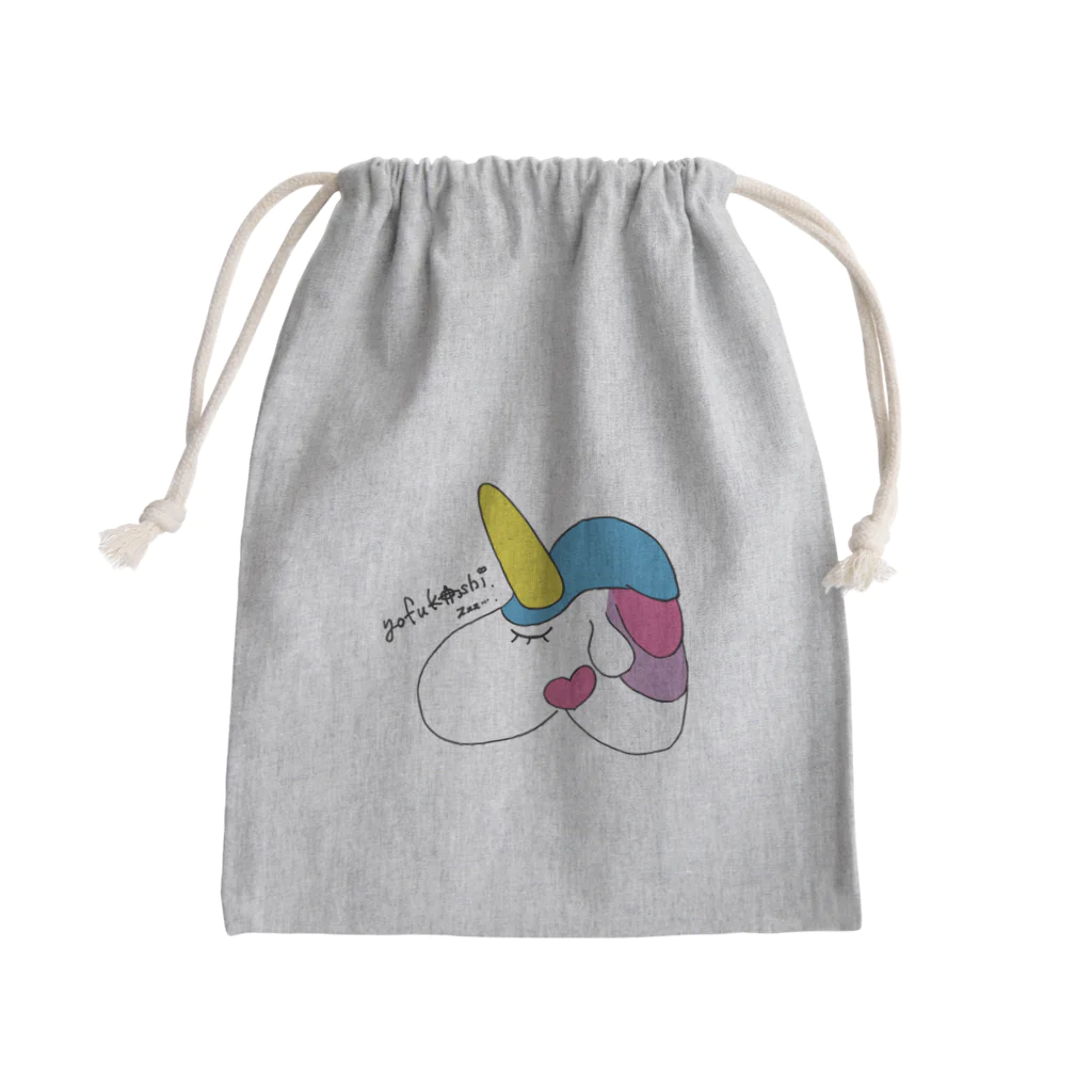 夜ふかし〇〇部（購買）のペガファン Mini Drawstring Bag