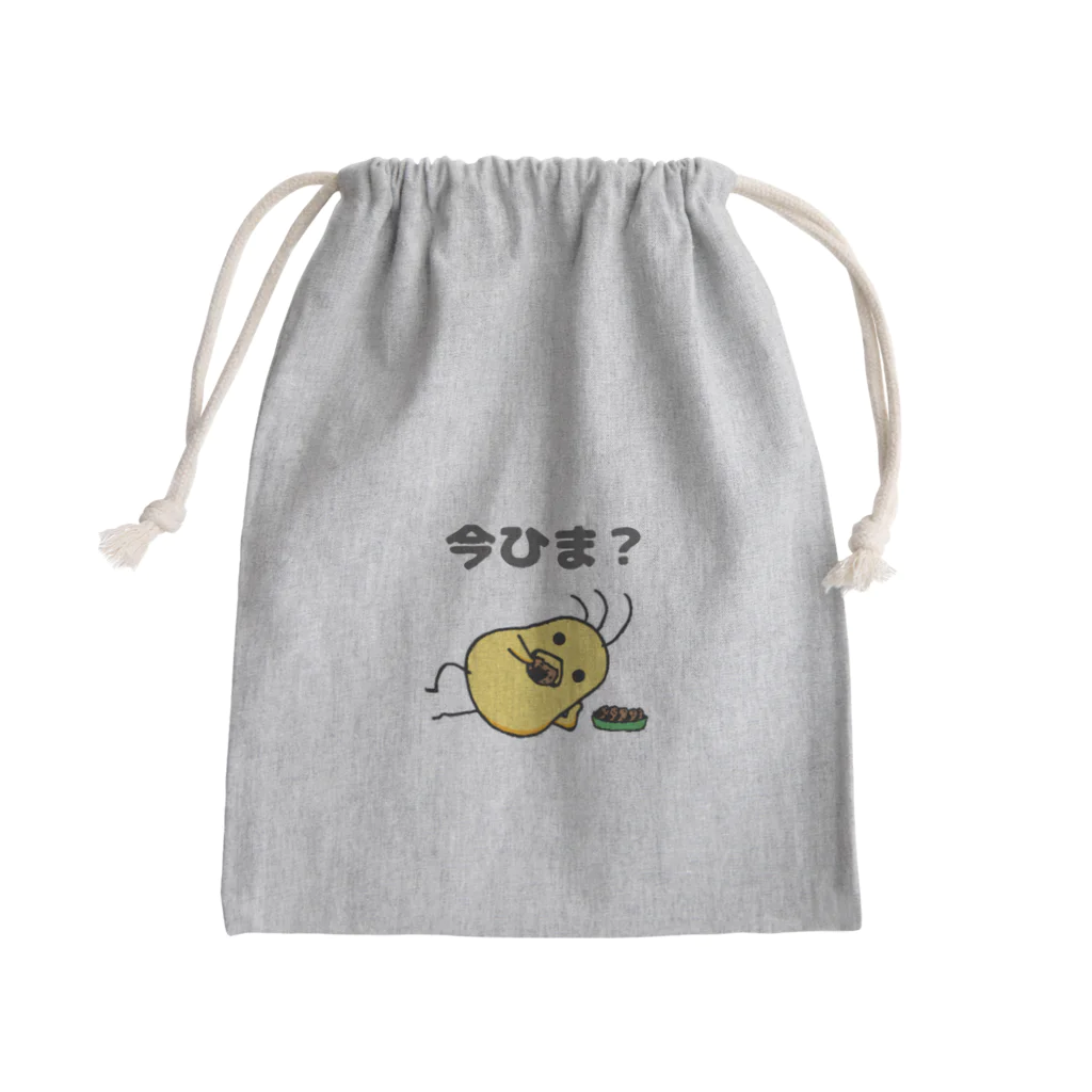 鳥オカンの鳥オカン　今ひま？ Mini Drawstring Bag