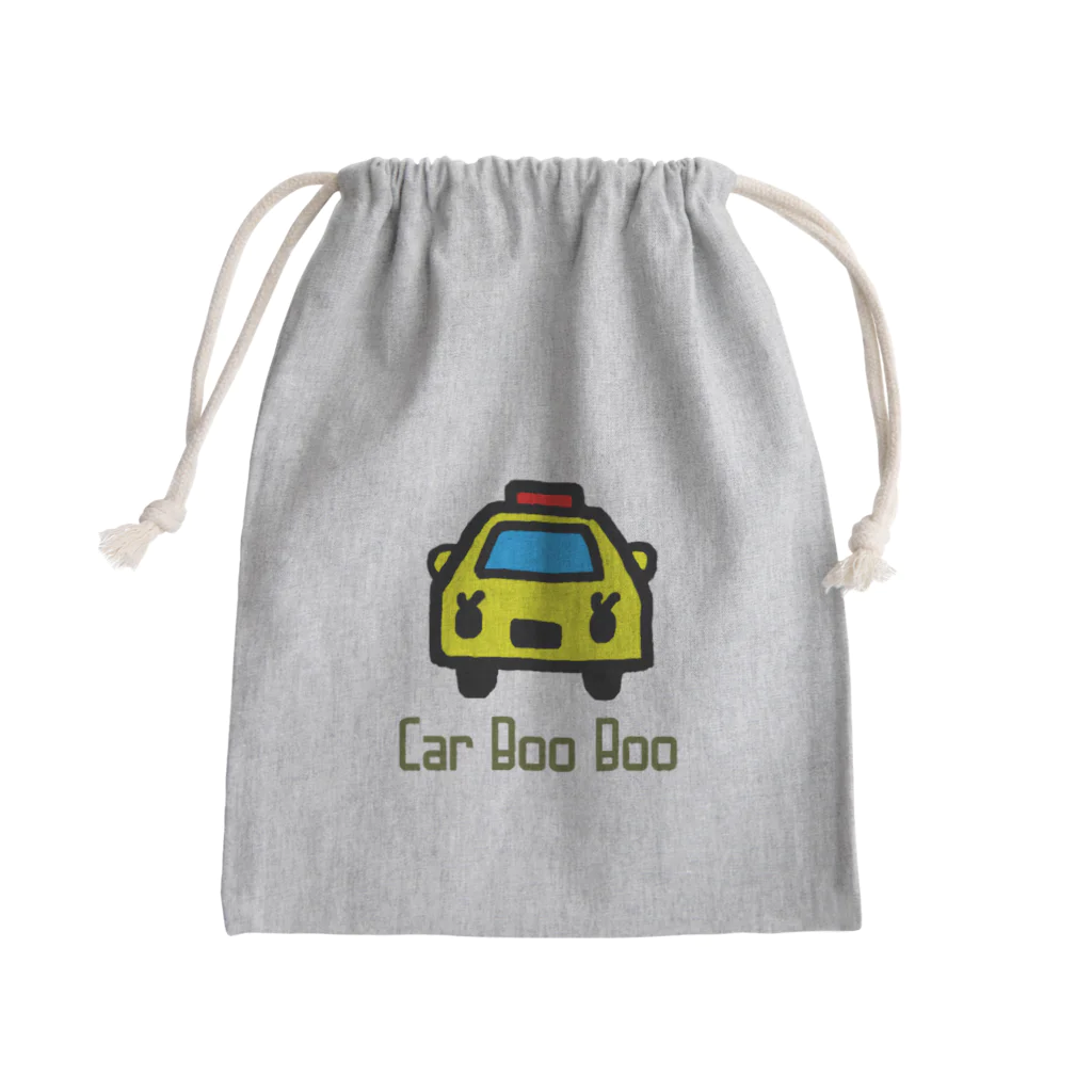 しじみデザインラボラトリーの車ブーブー Mini Drawstring Bag