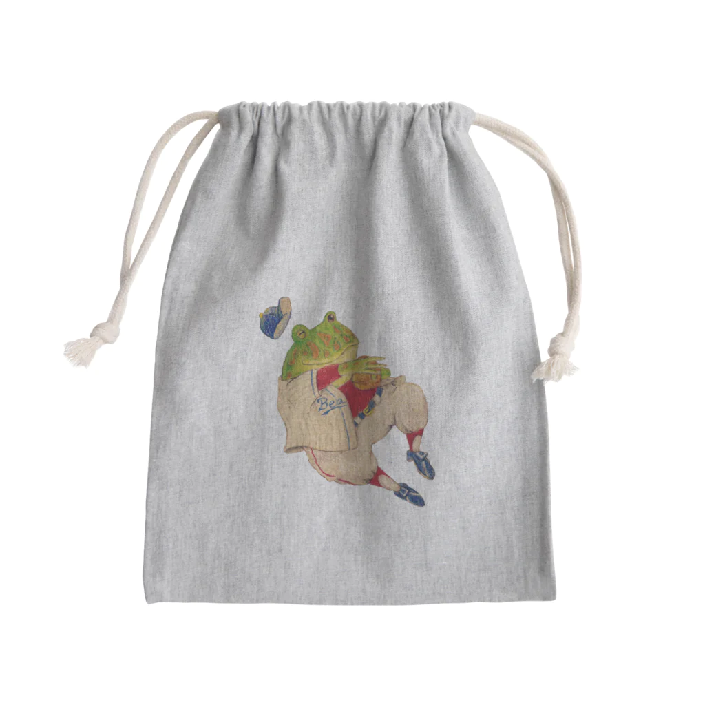 Takadyopapadyoの野球日和 助っ人両生類② Mini Drawstring Bag