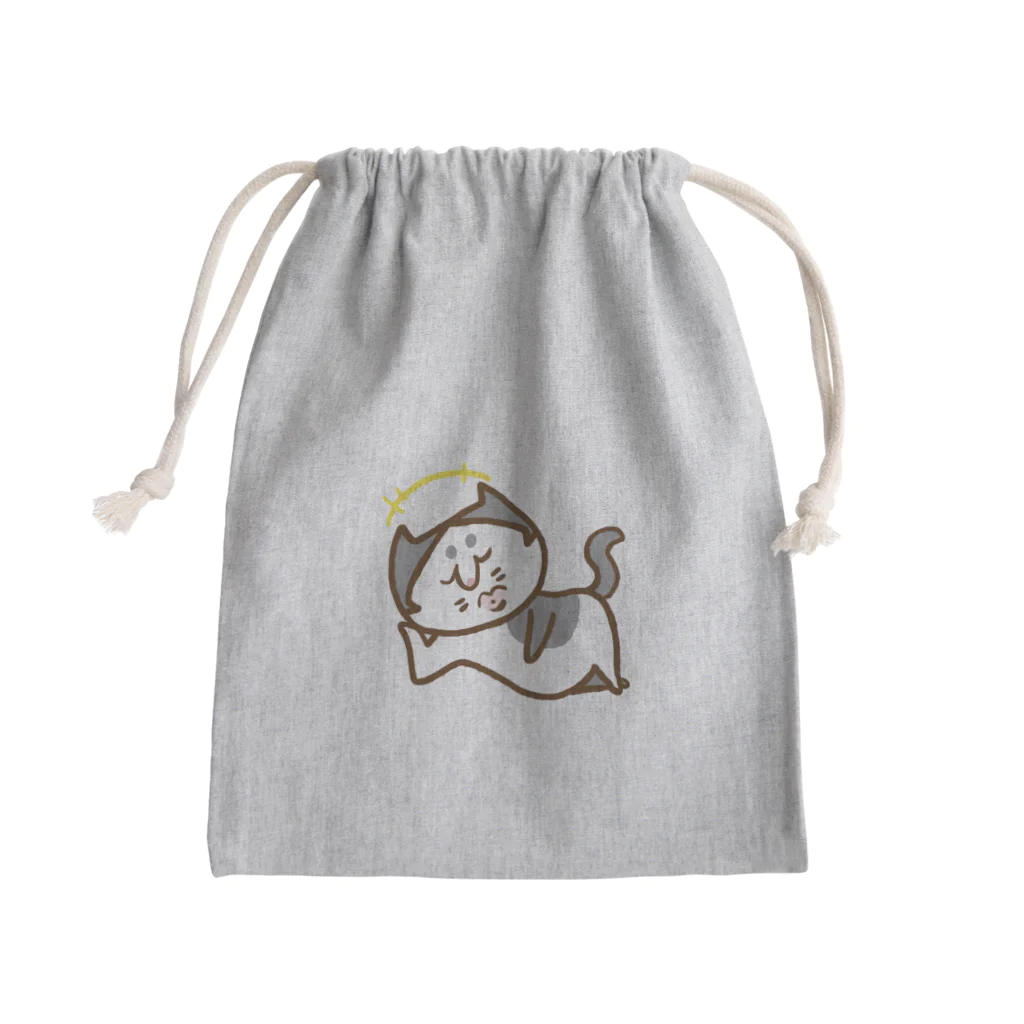 tiMo'sのお悟り猫にゃーもん 涅槃 Mini Drawstring Bag