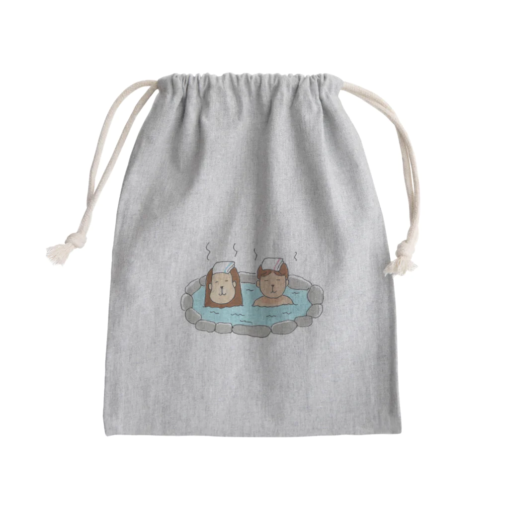 コタローさんの一服 Mini Drawstring Bag