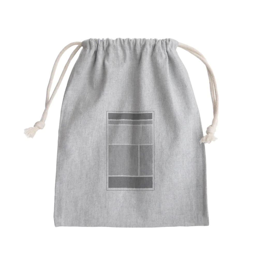 Designshop-UMEZOのWebデザイン Mini Drawstring Bag