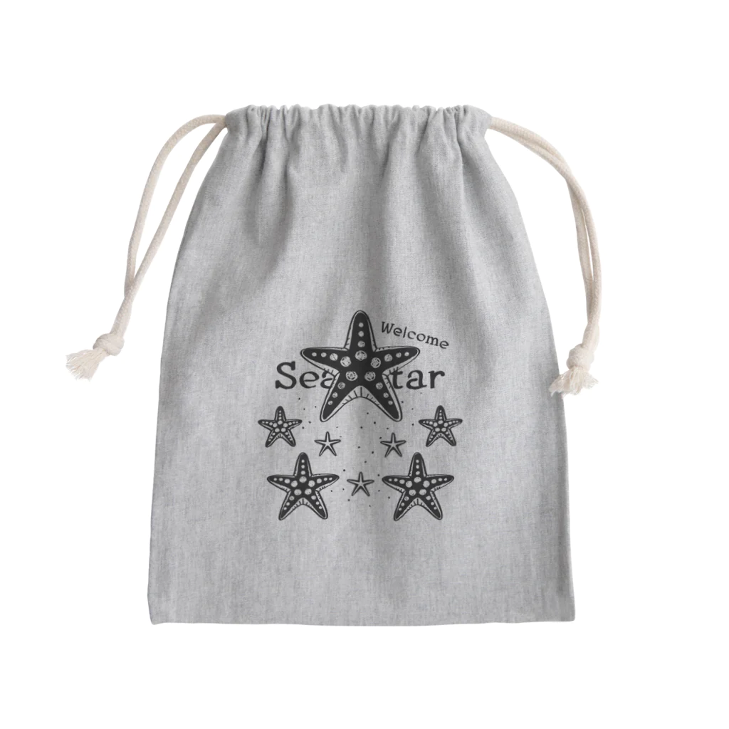 イラスト MONYAAT のWelcome!ヒトデ*A Mini Drawstring Bag