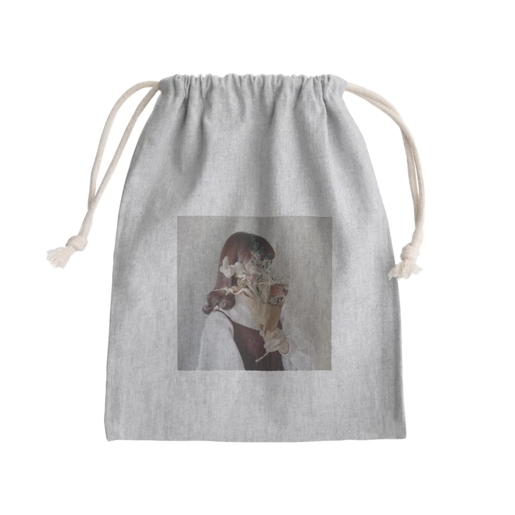 #micollectのドライな女の子 Mini Drawstring Bag