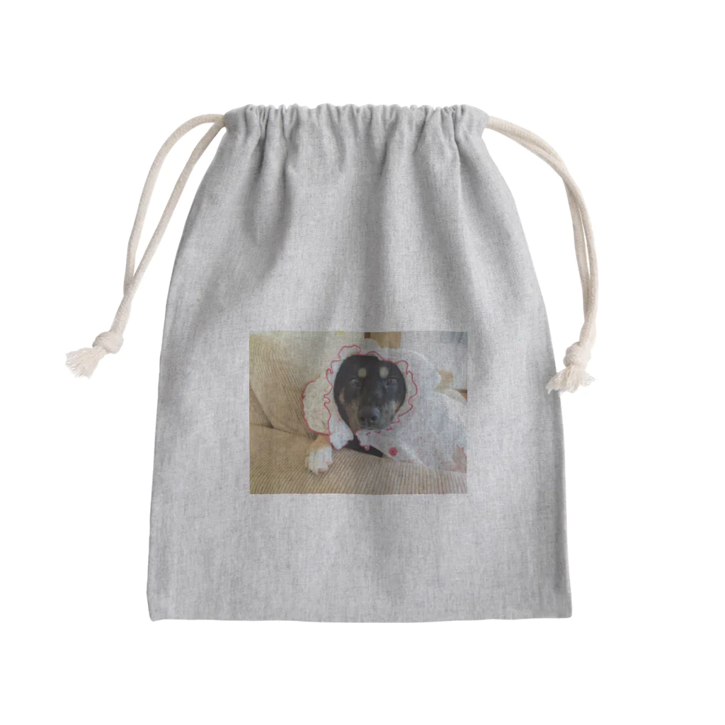 まーやーばふばふのラブリーなあじ君 Mini Drawstring Bag