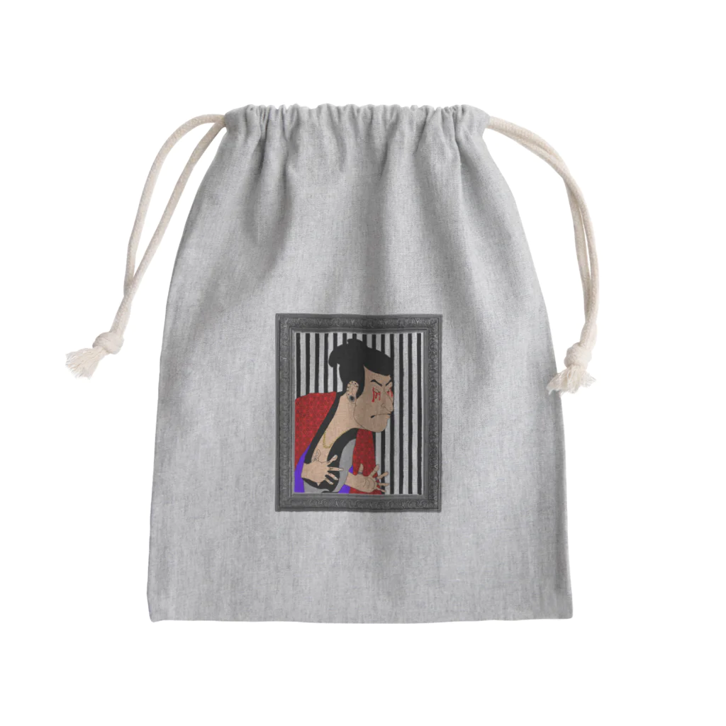 meMEmeの東洲斎　写楽 Mini Drawstring Bag